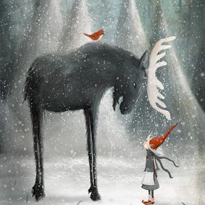 Tiere des Nordens - Kunstdruck (3 verschiedene Größen)