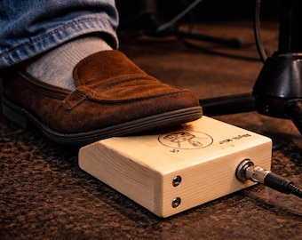 S1 Stomp Box Percussion Foot Drum, Snare Effect, Plug and Play