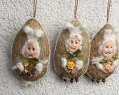 Easter decoration Handmade Easter ornament Textile Easter decoration