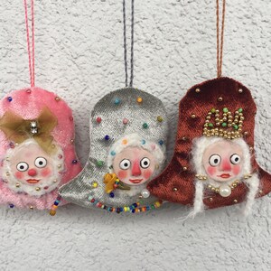 Christmas bells ornaments for tree, Christmas crazy decorations image 5