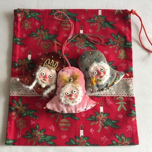 Christmas bells ornaments for tree, Christmas crazy decorations image 6
