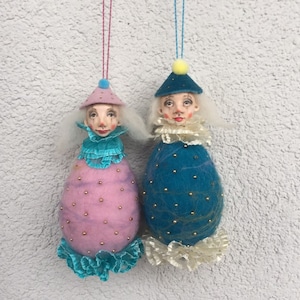 Christmas clown dolls ornaments for home
