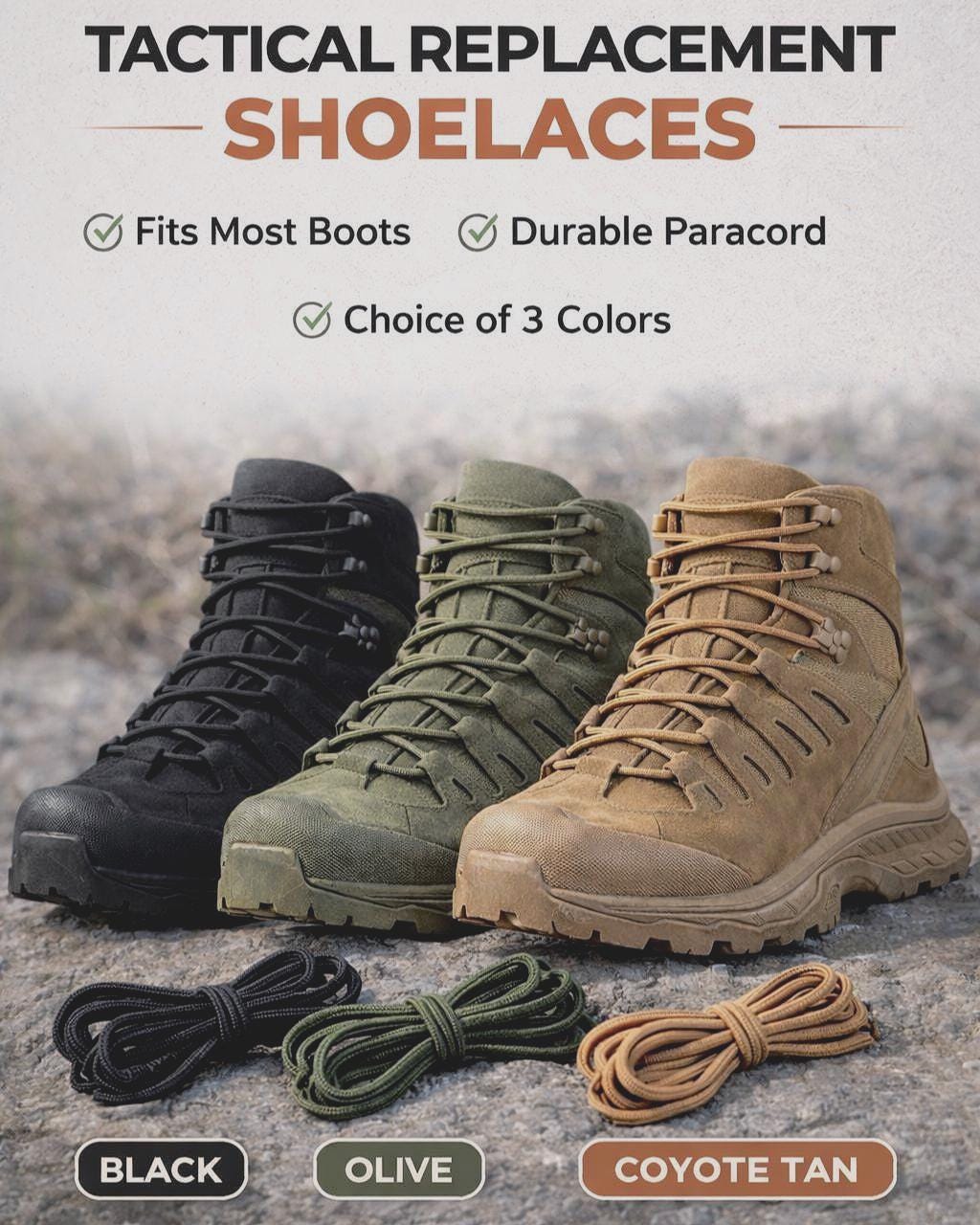 Combat Boots for Military Surplus - Etsy display picture 1