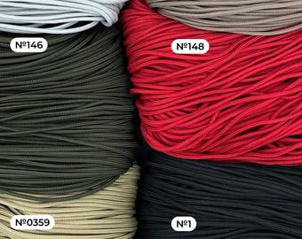 Braided Polyester Cord 3mm – 100m Spool – Strong Craft Rope for Macrame, Bags, DIY Projects