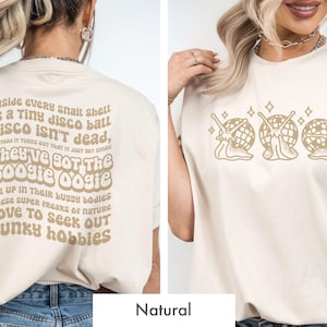 Disco Snails T-Shirt: Viral TikTok Song Graphic Tee image 2