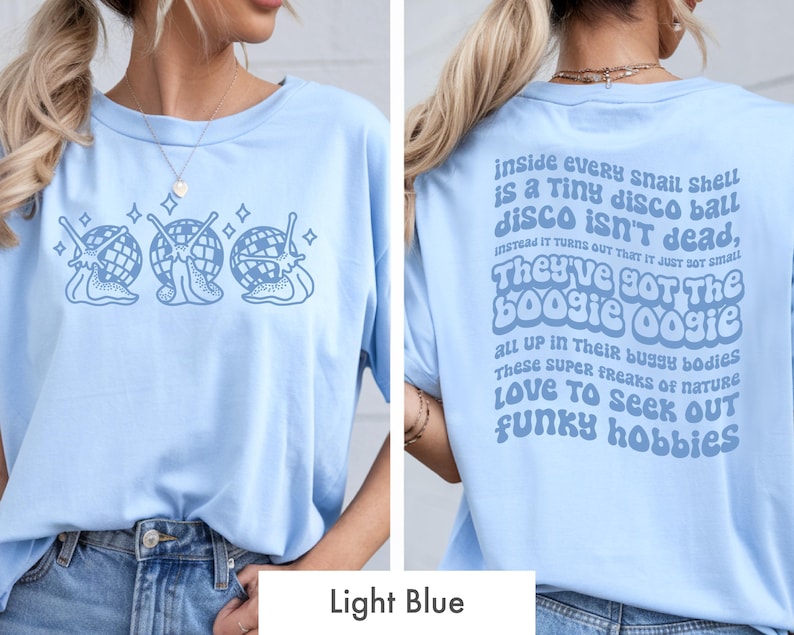 Disco Snails T-Shirt: Viral TikTok Song Graphic Tee image 5