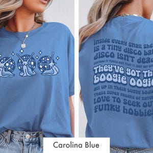 Disco Snails T-Shirt: Viral TikTok Song Graphic Tee image 3