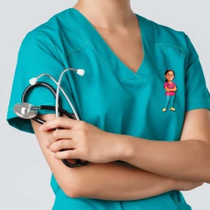 Personalisierte Methacrylat-Brosche – Karikatur im Cartoon-Stil – einzigartiges und lustiges Accessoire - Personalisierte Cartoon-Brosche - Anstecknadel - Anstecknadeln