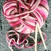 Bulky Yarn Bulky Wool Yarn Pink and Brown Knitting Yarn Wool Blended Super Bulky