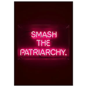 Wood Prints- Smash the Patriarchy