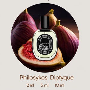 Philosykos ⎮ Fig Perfume ⎮ Green Creamy Fragrance ⎮ Fresh Fig Leaves Coconut Milk ⎮ Summer Skin Scent  ⎮Niche Fragrance | 2ml / 5ml / 10ml