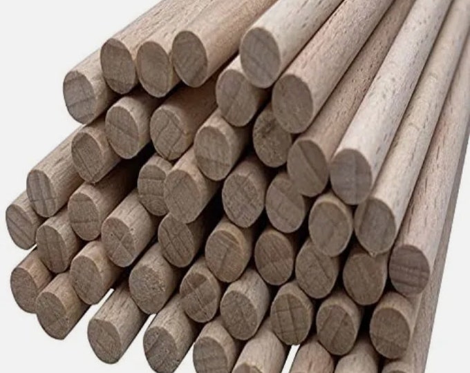 Wooden Dowel Rods