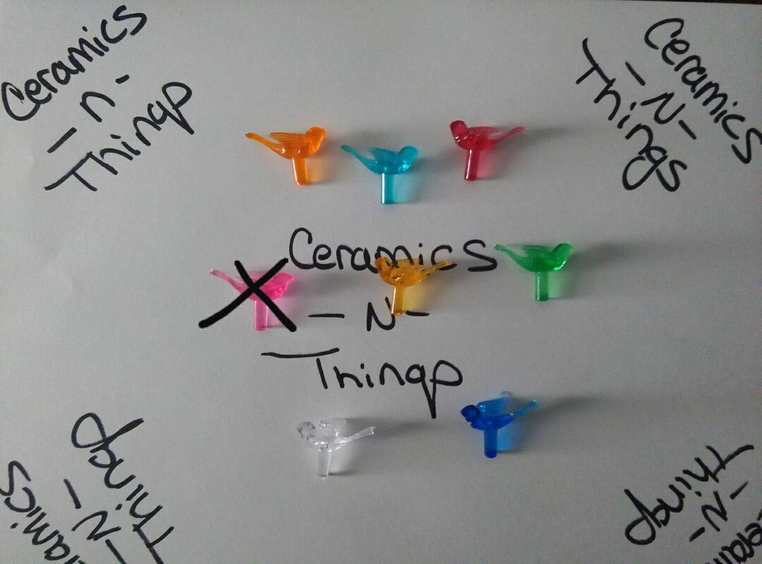 Medium Dove Birds Ceramic Christmas Tree Bulbs Quantity 8 Bulbs Etsy