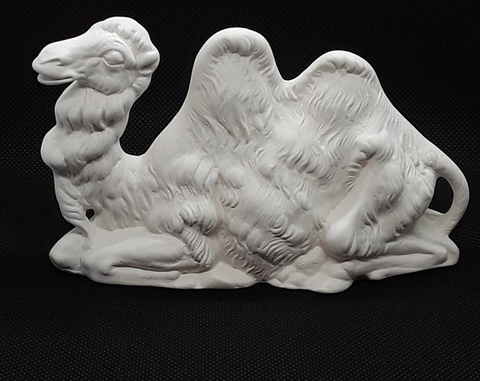 Ceramic Bisque ( Large Nativity Camel with two humps )