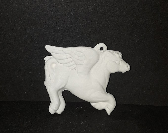 Ceramic Bisque Pegasus (U-PAINT)