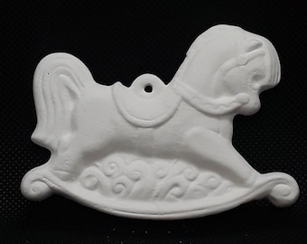 Rocking horse ornament (U-PAINT)
