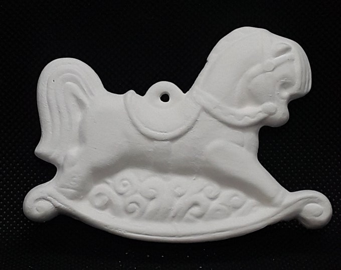 Rocking horse ornament (U-PAINT)