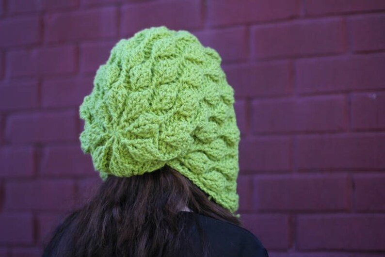crochet hooded hat pattern