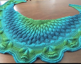 Embossed Crochet Mystery Shawl