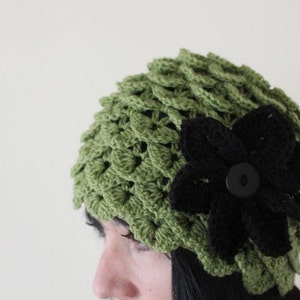 CROCHET PATTERN: Crocodile Dragon Stitch Cloche Permission to Sell Finished Product image 3