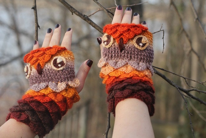 40 Dragon Scale Crochet Patterns: Unleash Your Creativity with Unique Designs! 8 NEW Crochet Pattern: Crocodile Stitch Owl Gloves