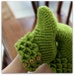 CROCHET PATTERN: Dragon Slippers Crocodile Stitch Boots (Adult Sizes) - Permission to Sell Finished Product 