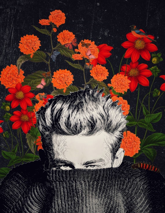 James Dean Digital portrait