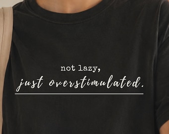 Gift for Overstimulated Woman Who Needs Quiet Introvert Shirt Social Battery Low Tee Funny Mental Health Birthday Gift Her