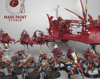 Drukhari Army (Сommission Painting)