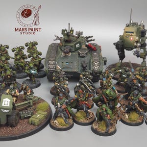 Astra Militarum Army (Commission Painting)