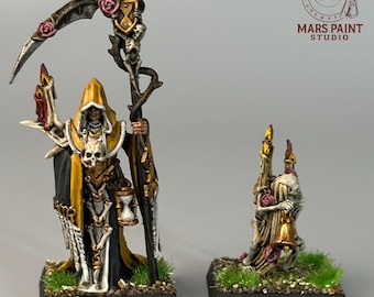 Necromancer Wizard and Familiar