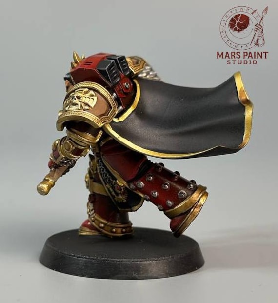 Figurine Games Workshop Gabriel Angelos, Chapter Master Blood Ravens, Space Marines Occasion
