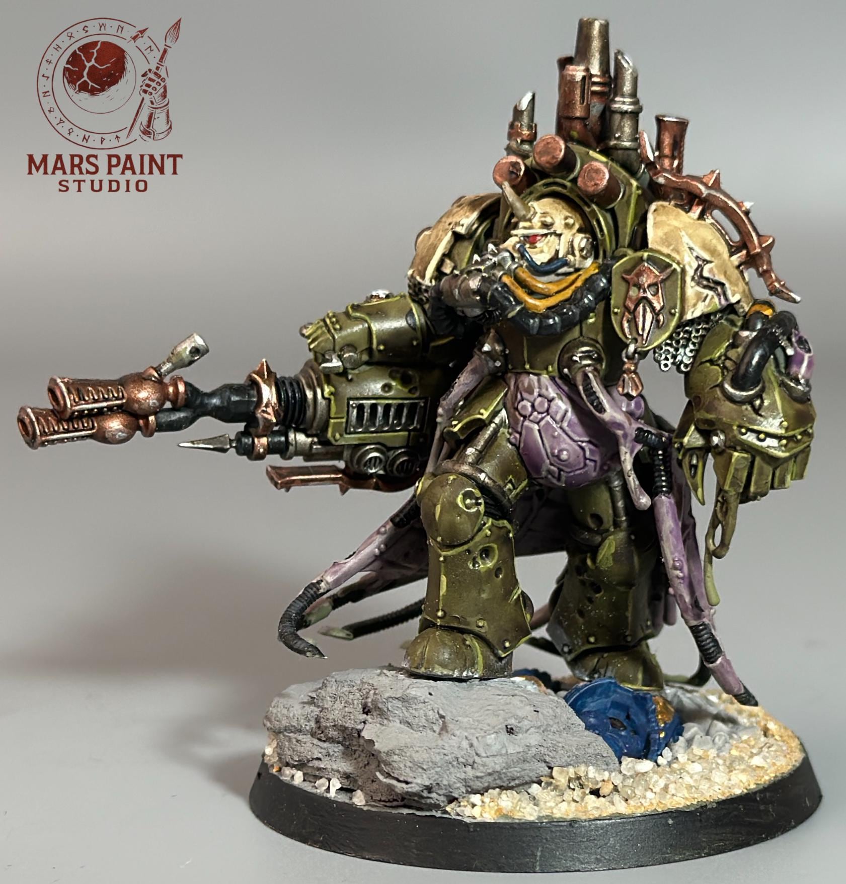 Death Guard Lord of Virulence - Etsy