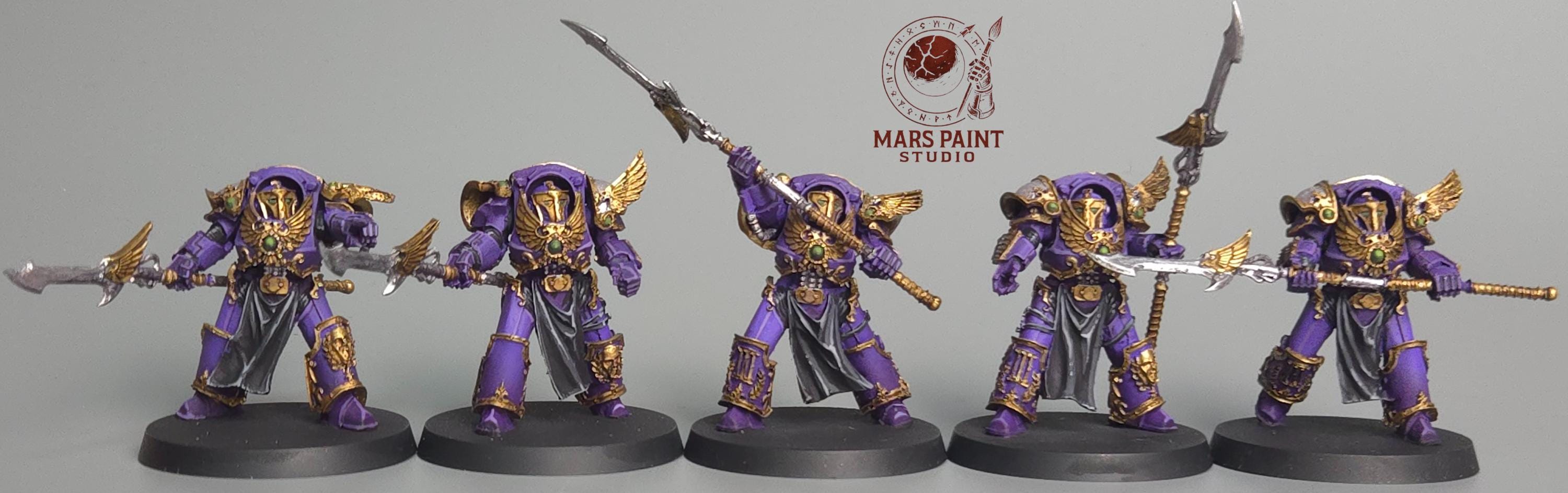Emperor's Children Phoenix Terminators Warhammer 30k Fan Art - Dmitriy