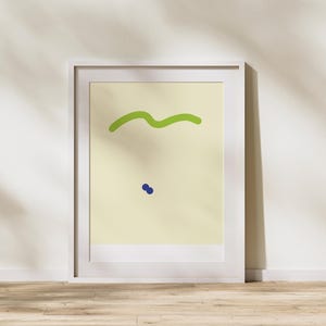Bounce – Set of 3 Prints | Minimal Abstract Poster | Printable Wall Art