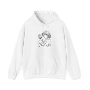 Mother & Child Love Sweatshirt, Cozy Hoodie for Moms, Perfect Gift for Mother&#39;s Day, Family Bonding, Inspirational Apparel