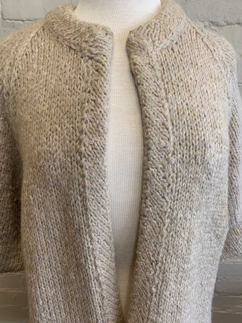 1940s Wool Knit Sweater