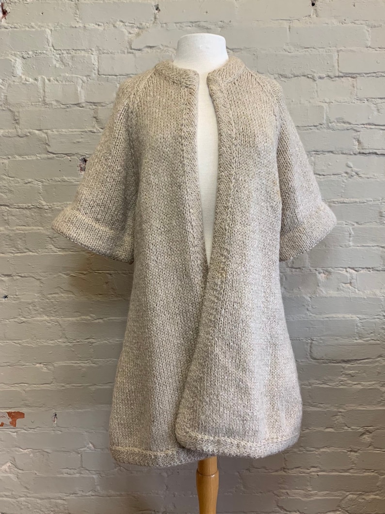 1940s Wool Knit Sweater