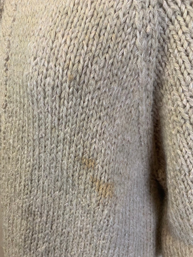 1940s Wool Knit Sweater