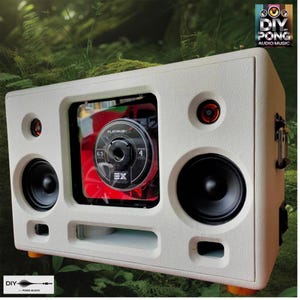 Handcrafted DIY Bluetooth 2.1 Karaoke Speaker  6.5&quot; Subwoofer