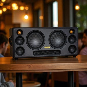 Handmade Bluetooth Karaoke Speaker: 400W Portable HiFi System