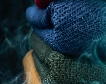 Hand-Woven Wool Blanket/Cloak - VIII-XIII Century European Reconstruction