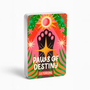 Les Pattes du Destin – Jeu de Tarot pour Chien (Édition physique) | Arcanes Majeurs | Cartes de Tarot illustrées pour les amoureux des animaux
