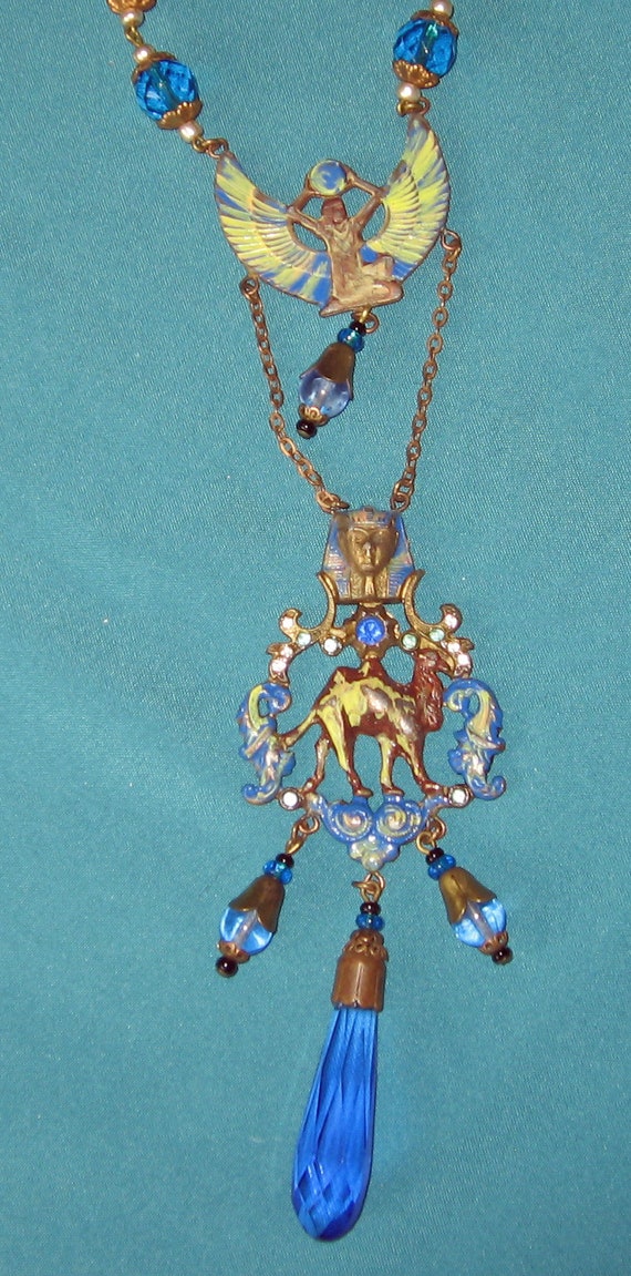 Wonderful Vintage Czech Necklace - image 3