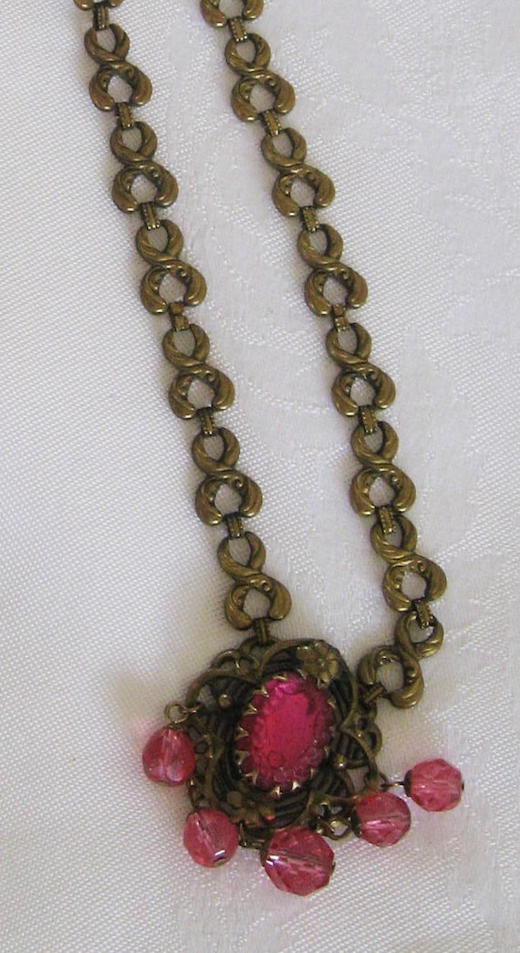 Lovely Antique Czech Necklace