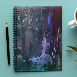 Lined Notebook - Moody Blues - Original Artwork