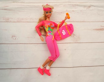 workout barbie doll