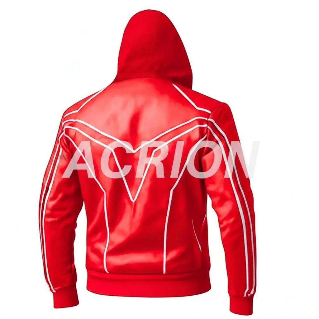 Jin Kazama Tekken 8 Leather Jacket | Gamer Cosplay Hoodie | Real