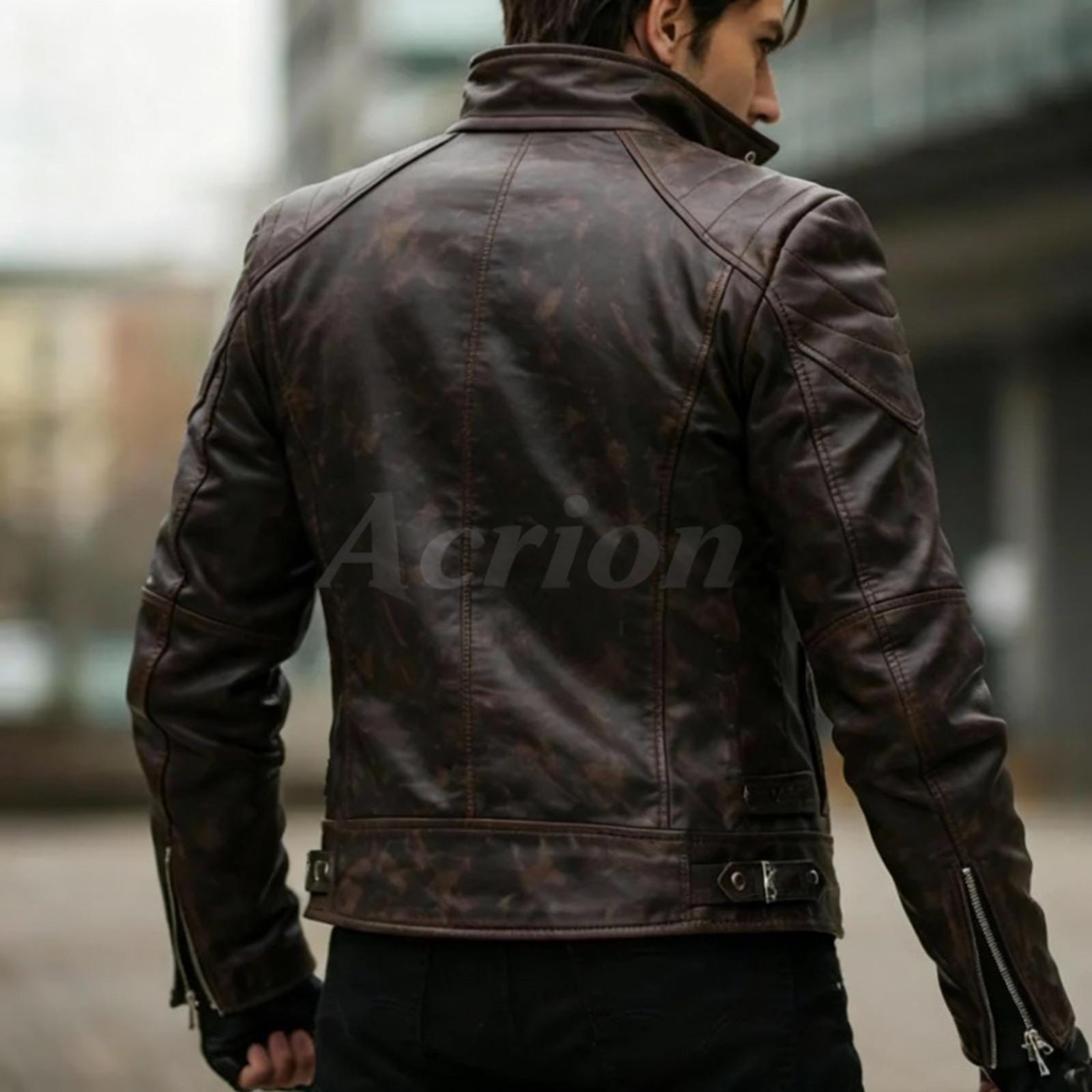 Jin Kazama Tekken 8 Leather Jacket | Gamer Cosplay Hoodie | Real