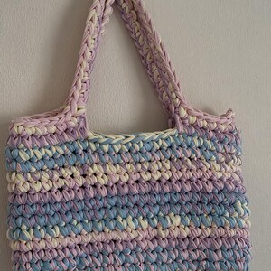 Crochet beach bag